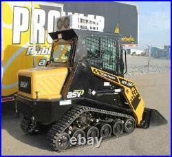 mini excavator with air conditioning|aftermarket ac for skid steer.